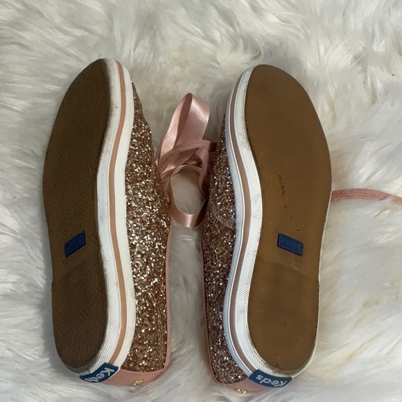 Kate spade keds sparkly glitter pink shoes - Picture 4 of 7